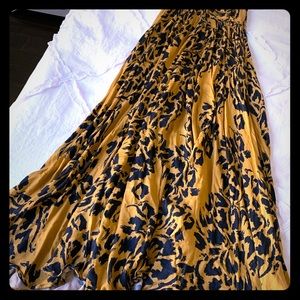 Animal print maxi